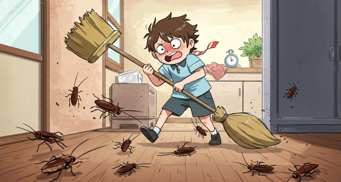 바퀴벌레 나오는 꿈