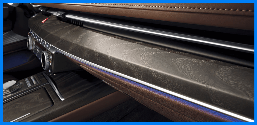 G80 제네시스 내부 사진