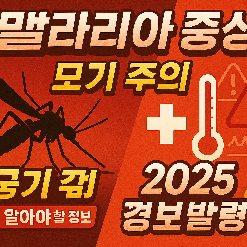 2025년 말라리아 증상 완벽 가이드: 모기 물렸을 때 꼭 알아야 할 정보와 대처법 총정리