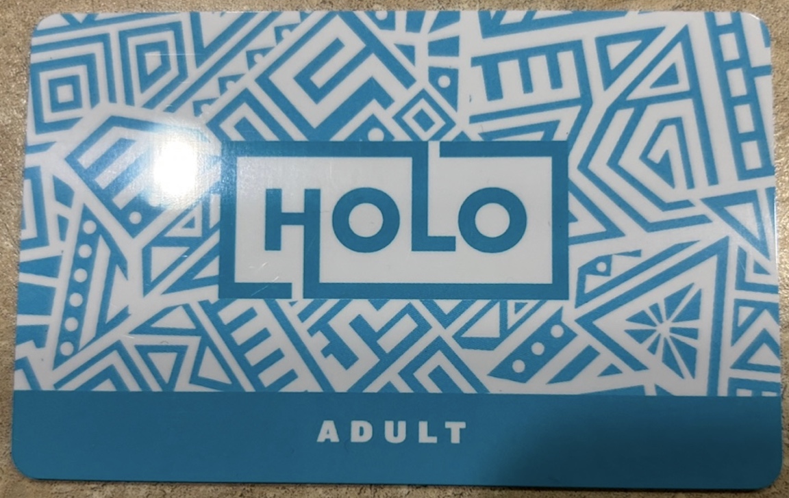 하와이에서 버스타기, HOLO 카드 하나면 충분했어요!