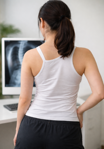 척추측만증 관련 사진