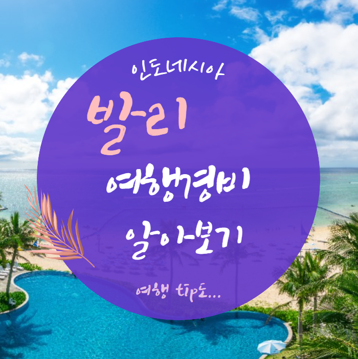 발리 여행경비에 관한 썸네일 사진