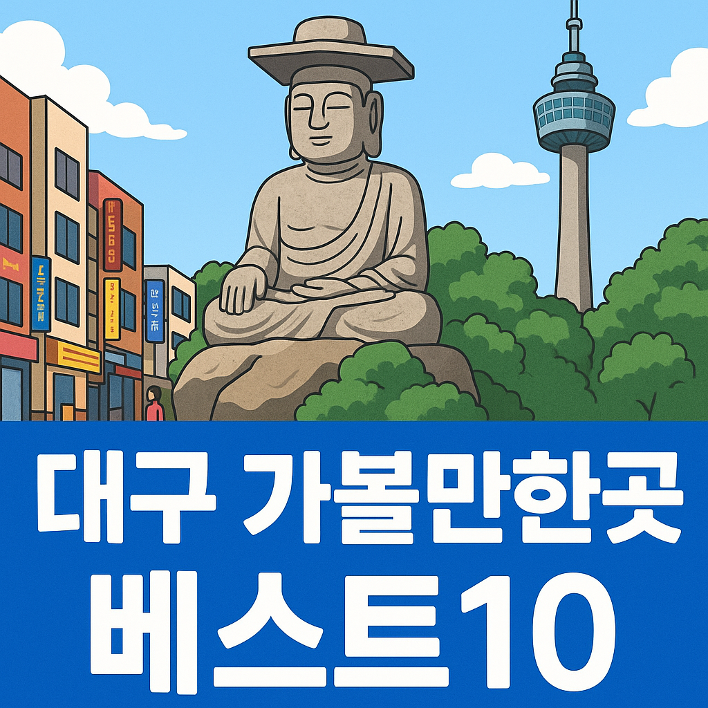 대구 가볼만한곳 베스트10