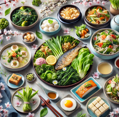 봄 제철음식 사진