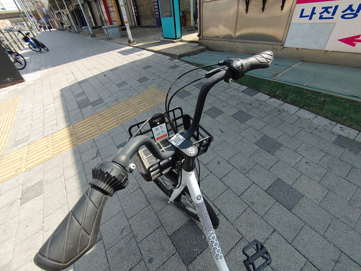 스윙 무동력 자전거