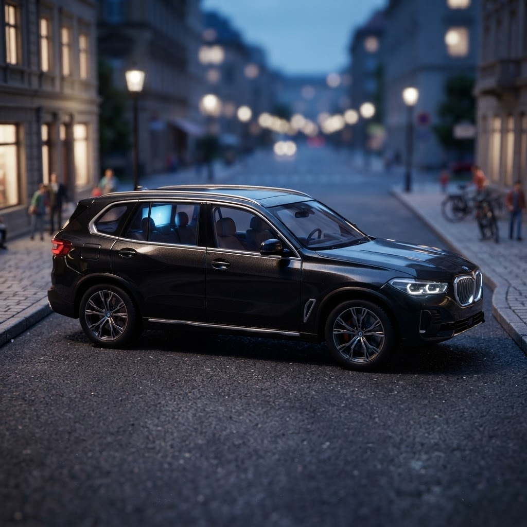 BMW iX5 롱휠베이스 뒷좌석 8K 시어터 스크린