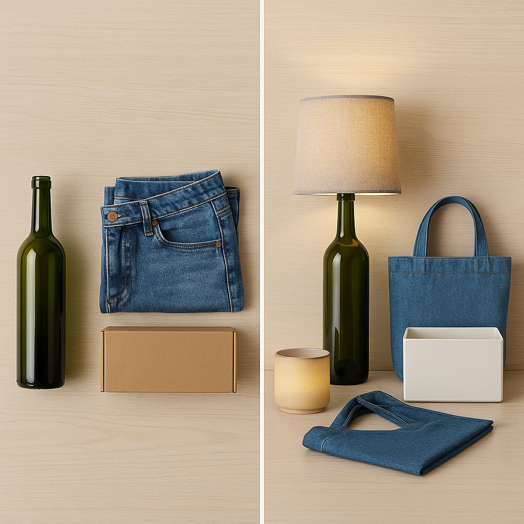 업사이클링 DIY 프로젝트 - 버려지는 것들의 변신