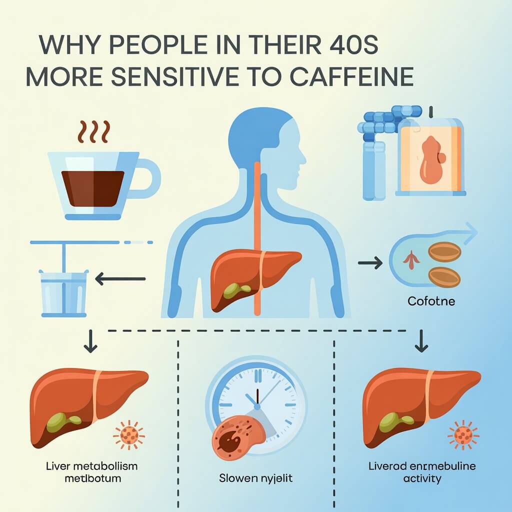 40대 카페인에 민감해지는 5가지 이유