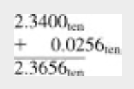 [컴퓨터 구조] 3. 컴퓨터 연산 - undefined - 3.7 정확한 산술 - 3.7.1) 보호 자릿수를 사용한 자리맞춤