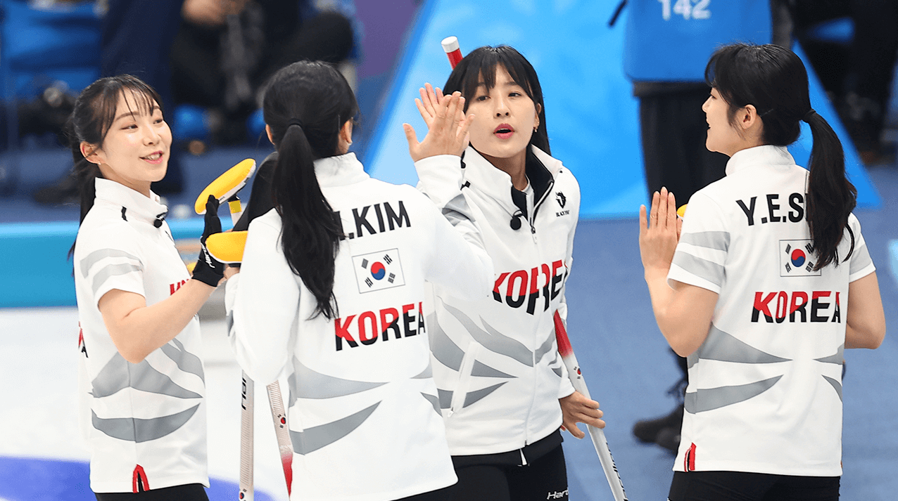 하얼빈 동계 아시안게임 여자 컬링 금메달
