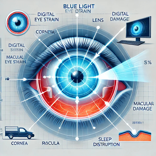 블루라이트가 눈에 미치는 영향