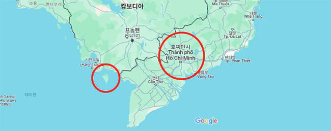베트남_호치민_푸쿠옥_위치