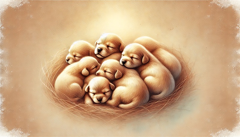 강아지 신생아 돌보기 - 초기관리, 젖떼기방법, 성장체크