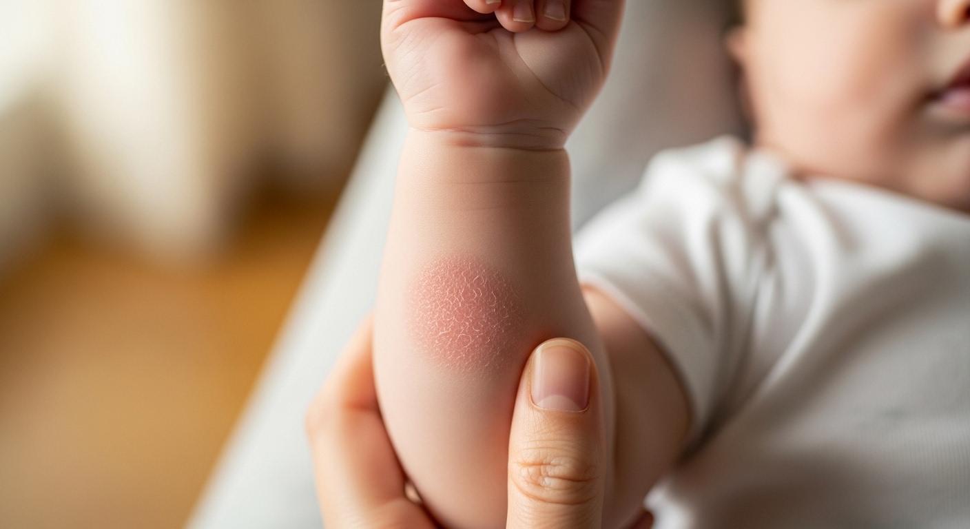 아기 피부 건조