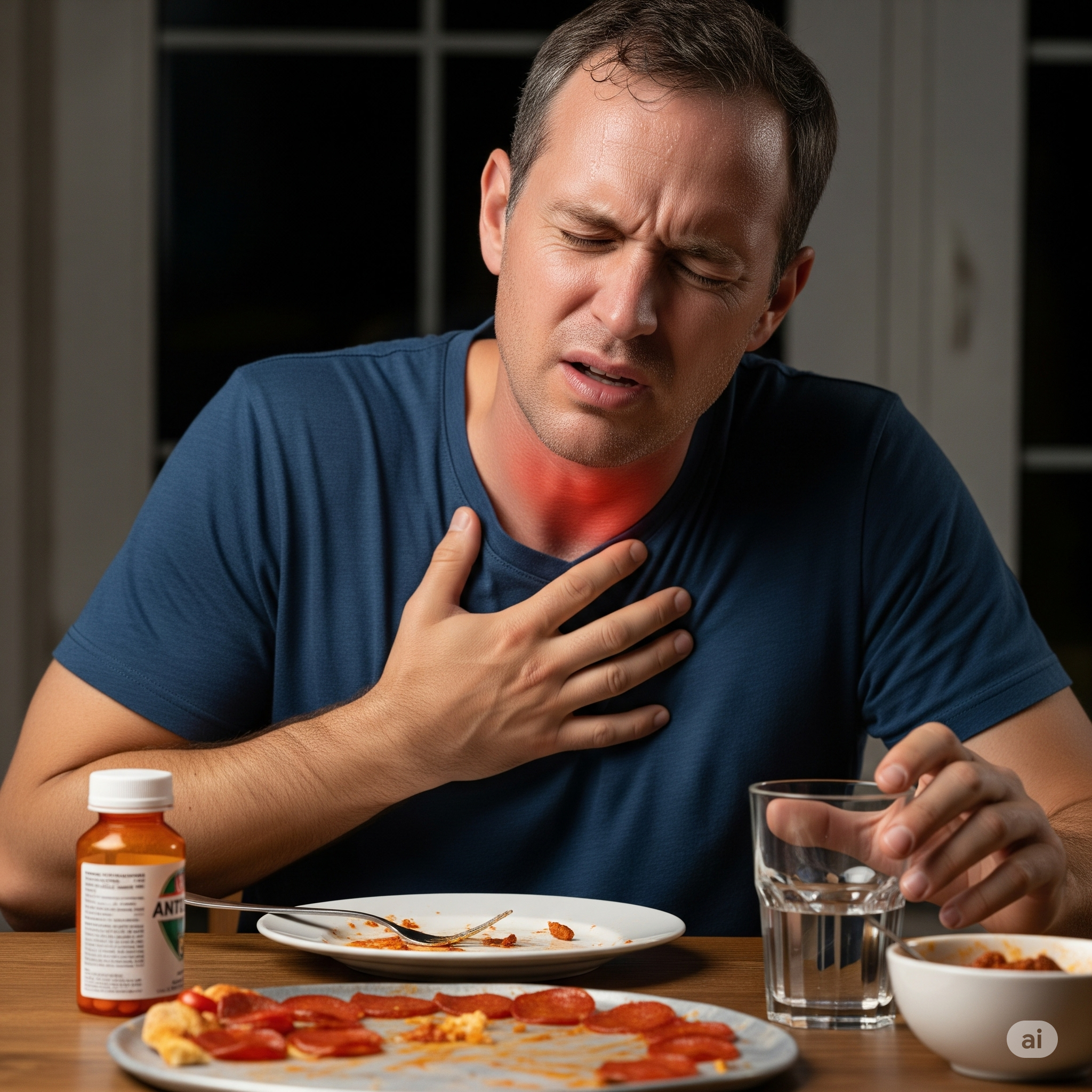역류성 식도염 사진