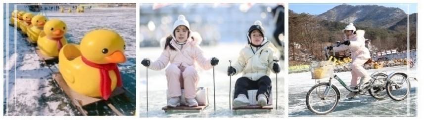 2026 포천 산정호수 썰매 축제 일정 &amp; 요금 총정리 (오리썰매 가격, 주차 팁)