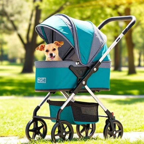 강아지 유모차 관련 이미지