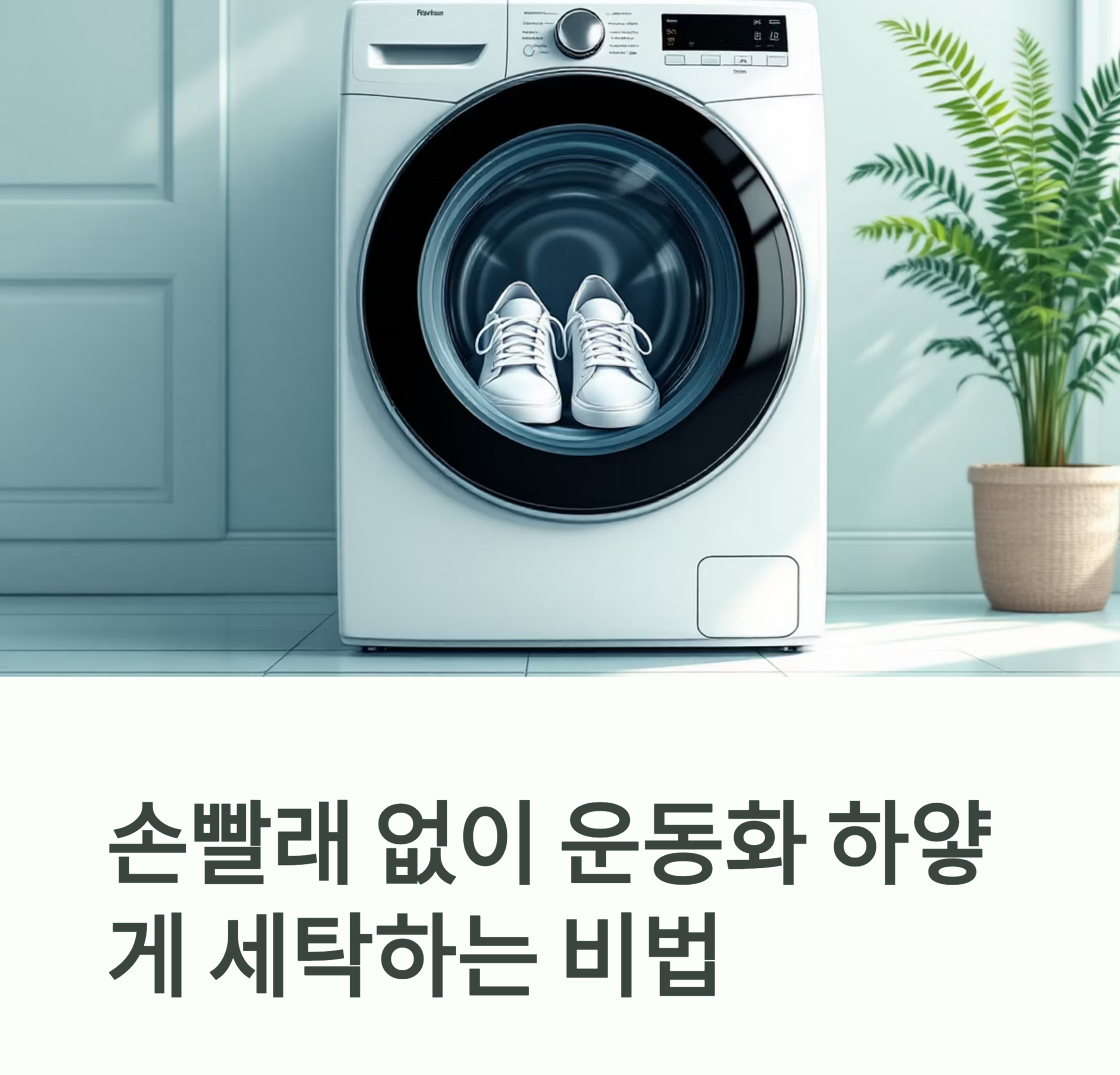 운동화 하얗게 세탁하는 비법