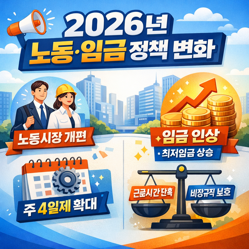 2026년 달라지는 정부정책