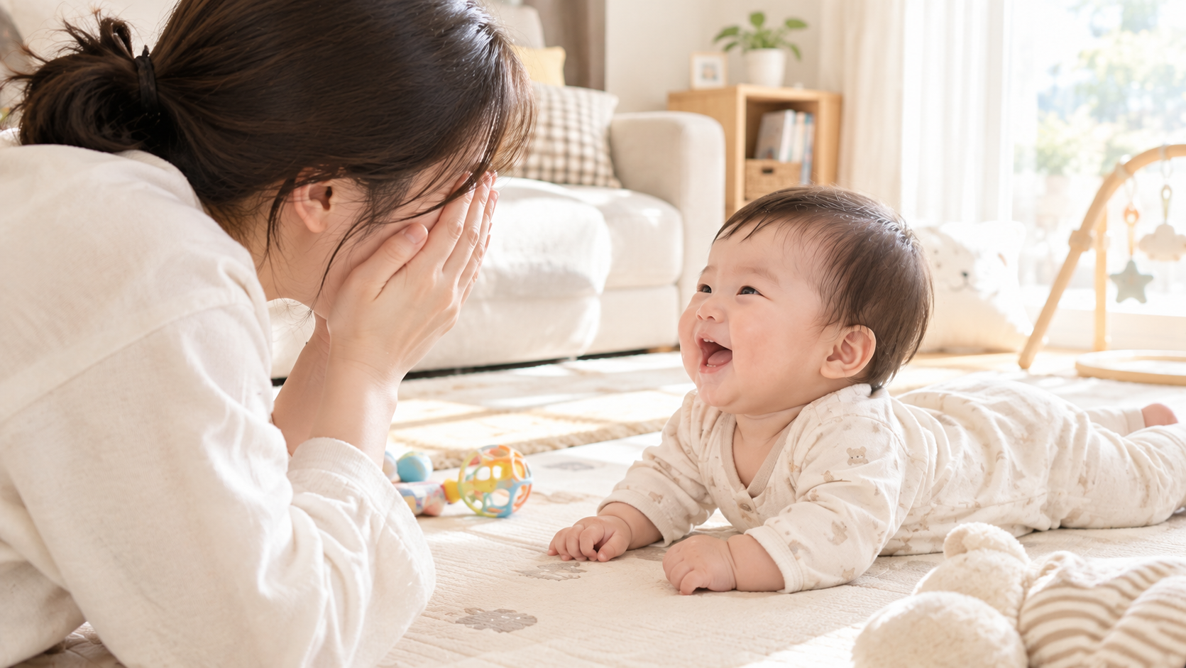 아기 낯가림과 분리불안 심해지는 시기 극복하는 대상영속성 까꿍 놀이 및 애착 형성 가이드