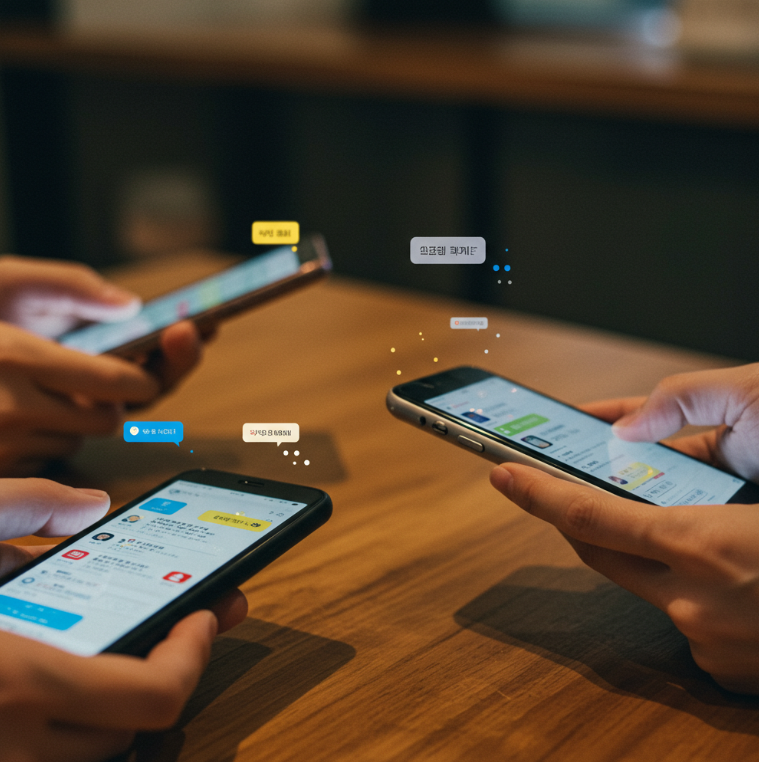 연락 템포 실수와 균형 잡기