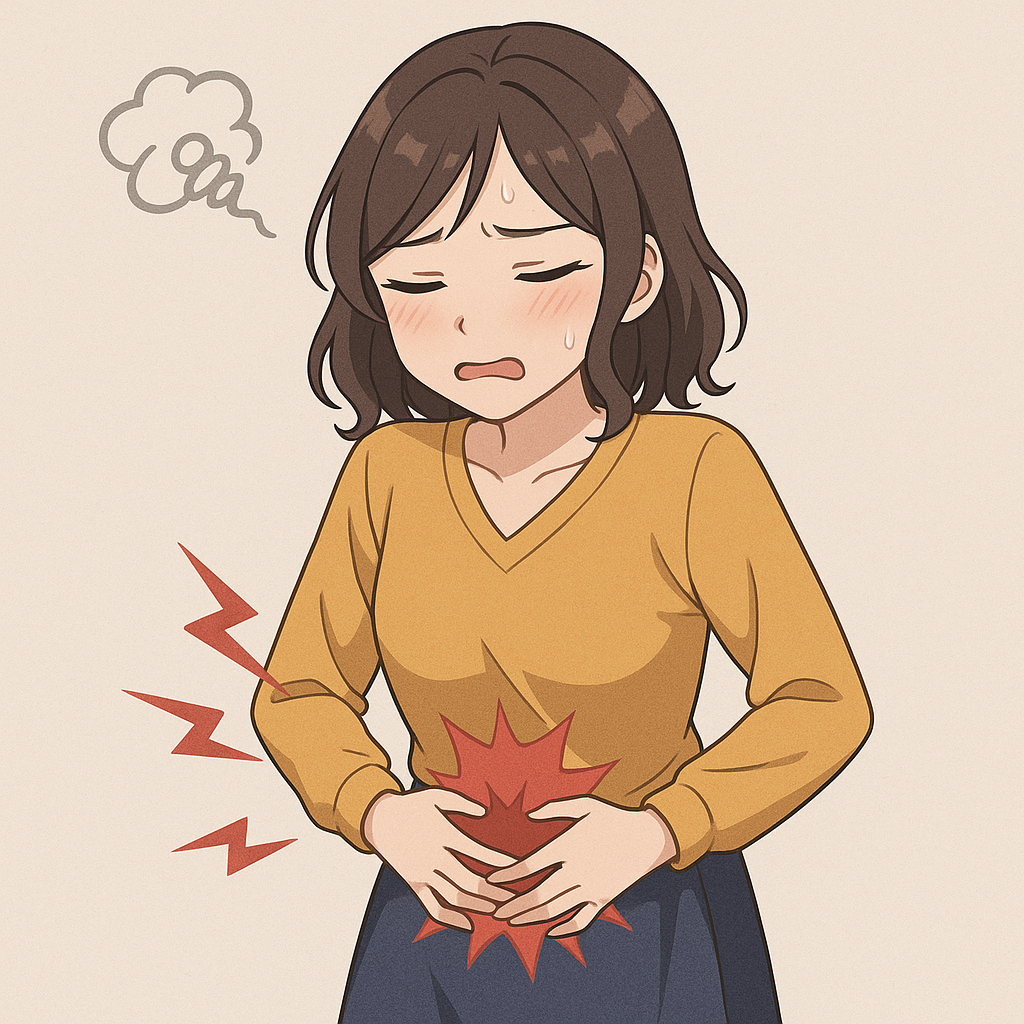 장염과 식중독에 관련된 사진