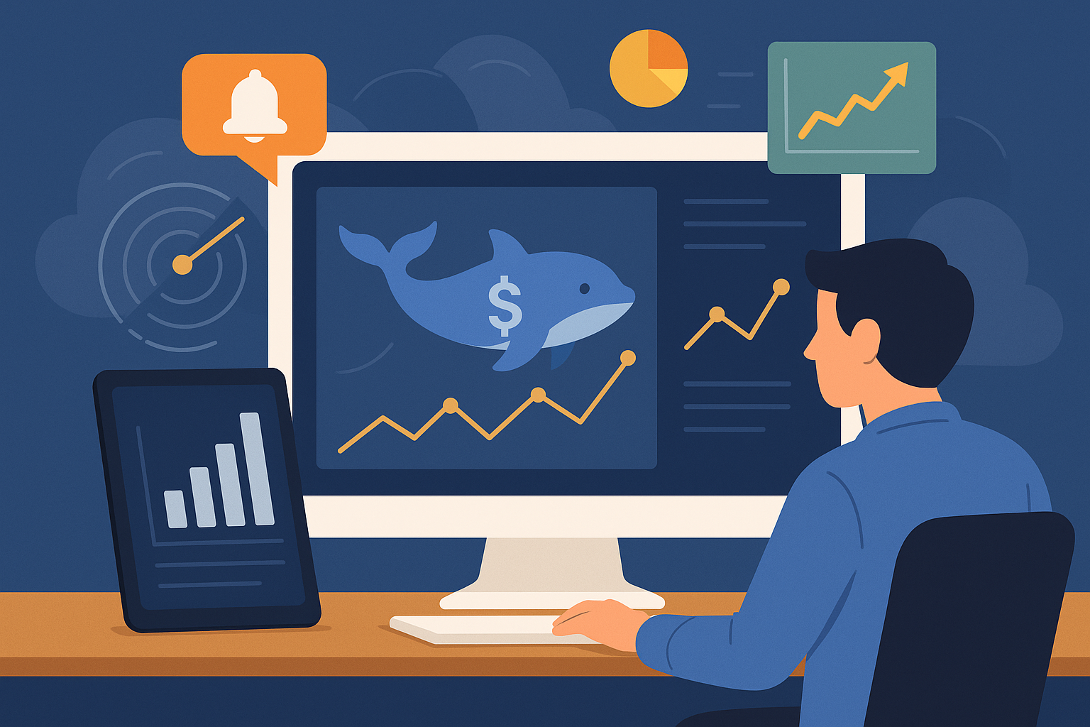 실시간 암호화폐 고래 감지 기술 현황 관련사진