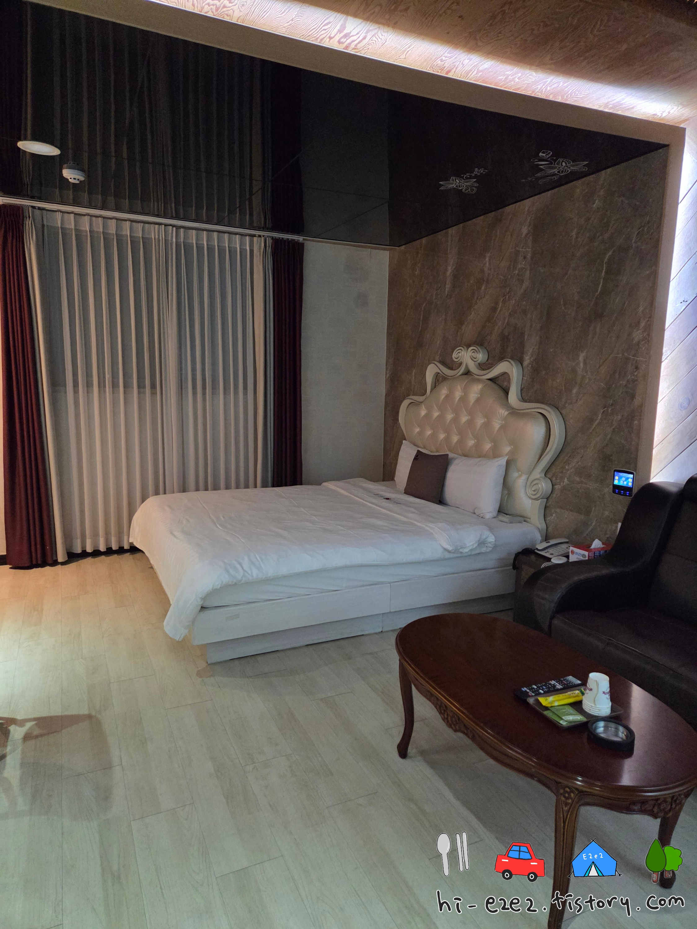 대전 잉카모텔 객실 전경