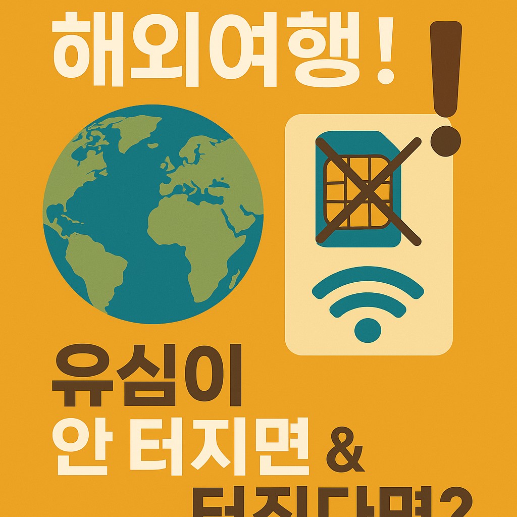 유심과 eSIM 차이 장단점 비교 인포그래픽