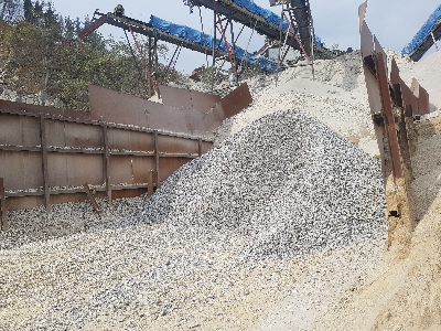 쇄석을 만드는 파쇄기