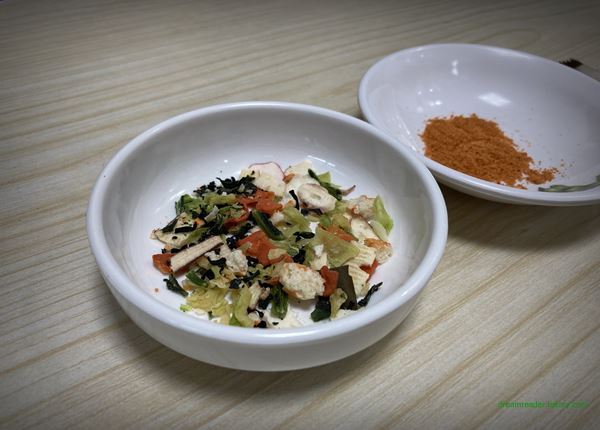 삼양 바담뽕 짬뽕 라면 2022년 6,7월 건더기스프