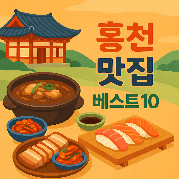 홍천 맛집 베스트10