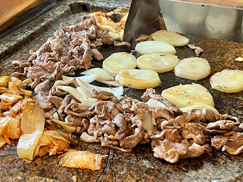 경기 광주 오리구이 돌판집 '수레실가든'