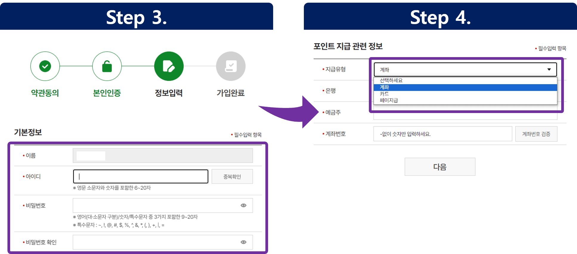 두 번째, 탄소중립포인트 녹색생활 실천 회원가입 방법