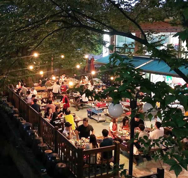 부산 가야동 오리고기 마당가든, 냉수탕가든