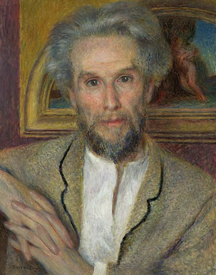 빅토르 쇼케 초상화, 1876년작