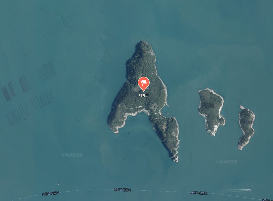 푹쉬면 다행이야 섬 위치