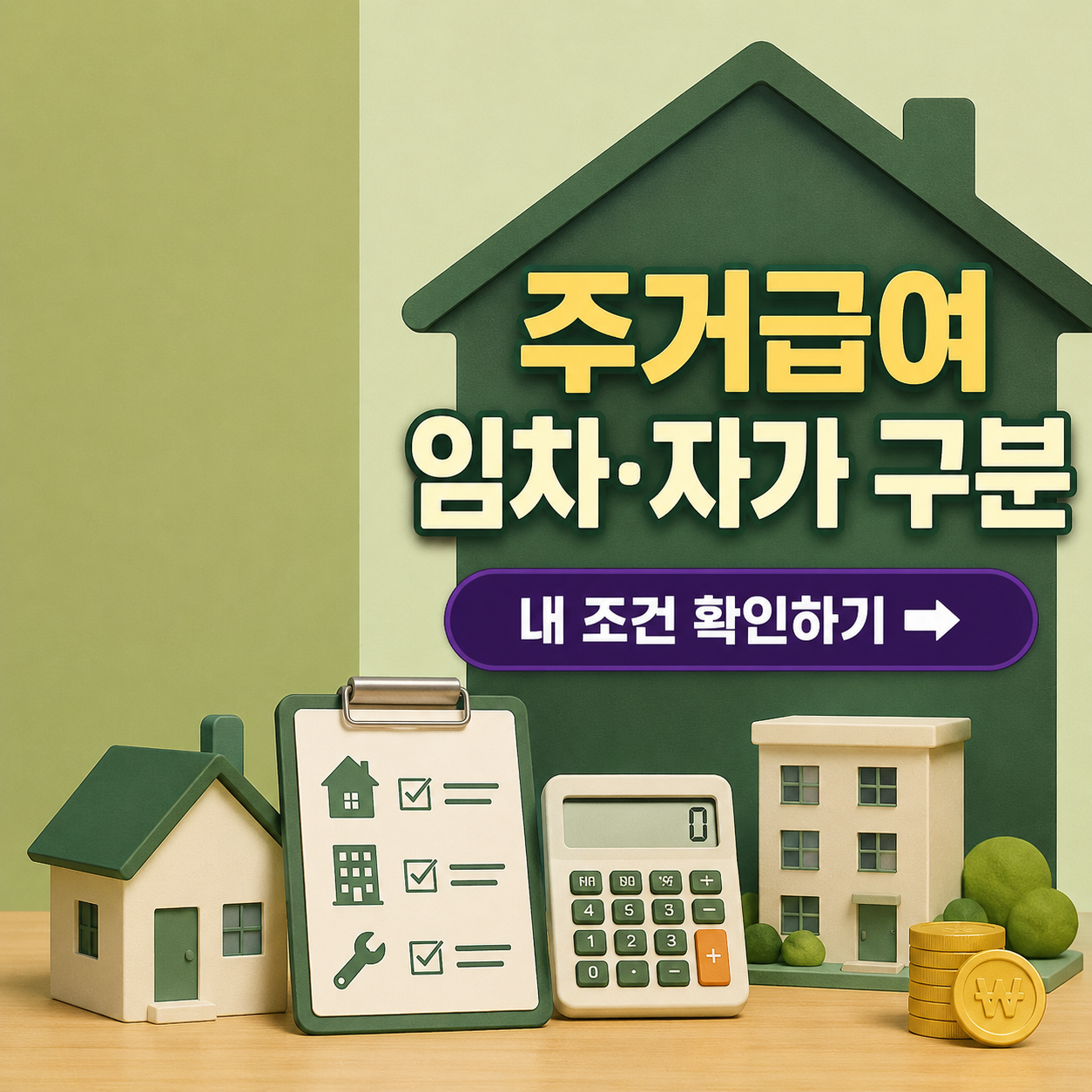 2026 주거급여 자격 판단표: 임차급여&middot;수선유지급여 어디에 해당할까?