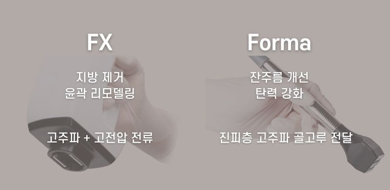 인모드 fx, forma 차이