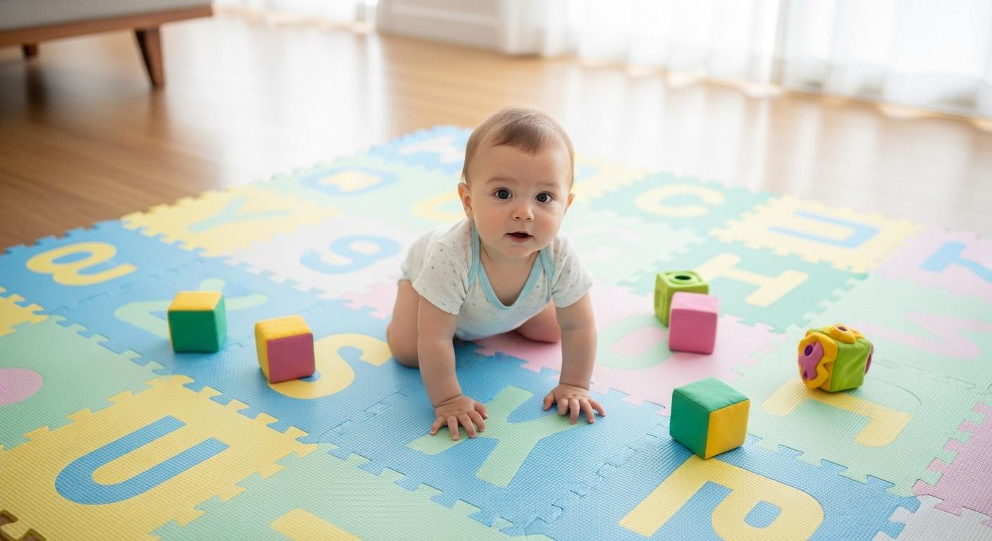 유아 바닥 매트