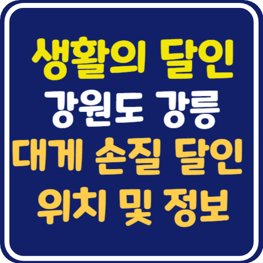 생활의 달인 강릉 대게 손질 달인 가게 위치 및 정보