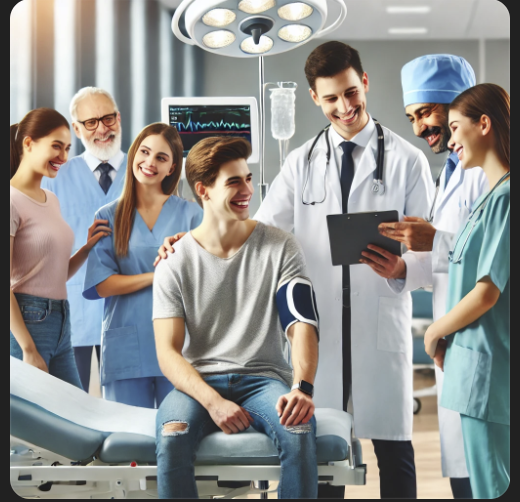 건강검진 받는날