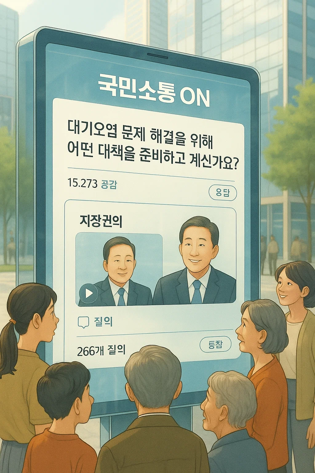대국민 질의응답 플랫폼