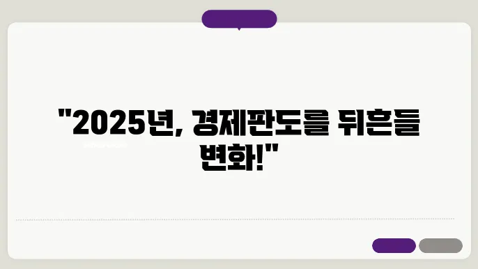 2025년 경제전망