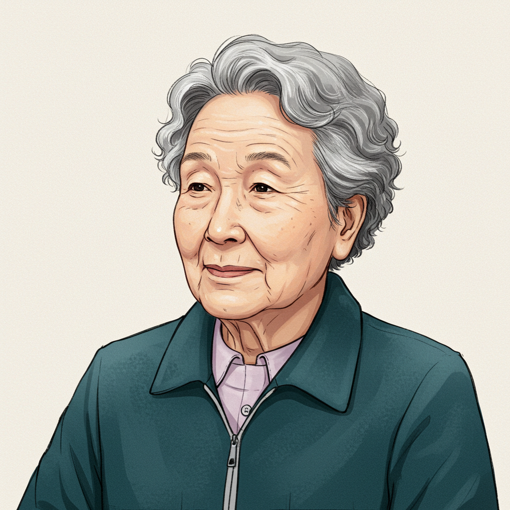 할머니의 모습