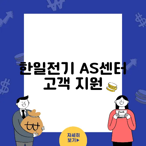 한일전기 AS센터 고객 지원, 수리 절차, 문의 방법 총정리