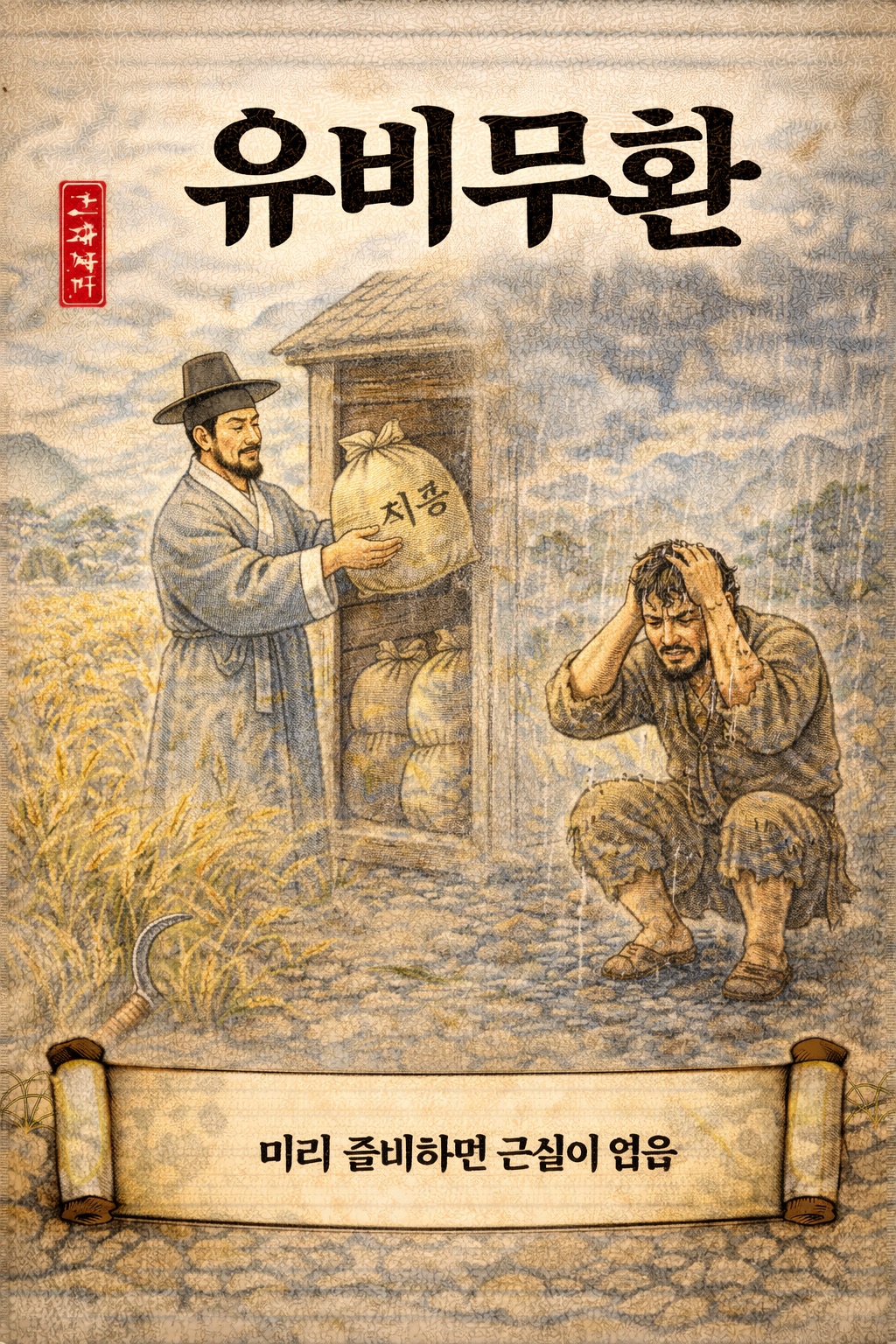 유비무환 사자성어 이미지