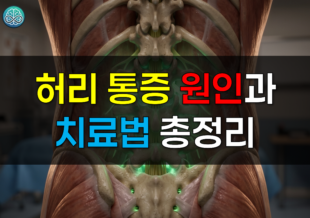 허리 통증 원인과 치료법 총정리