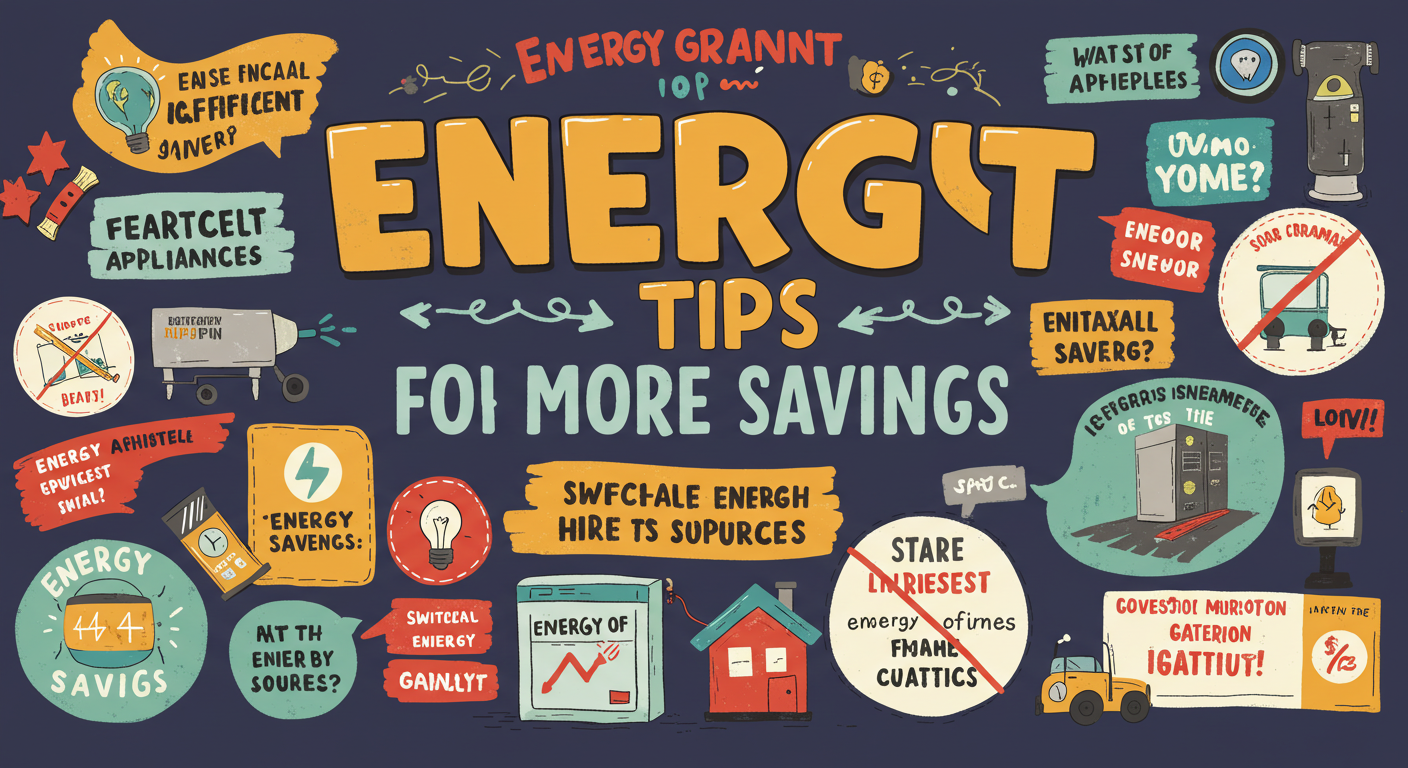 에너지 지원금 활용 팁: 더 많은 절약을 위해