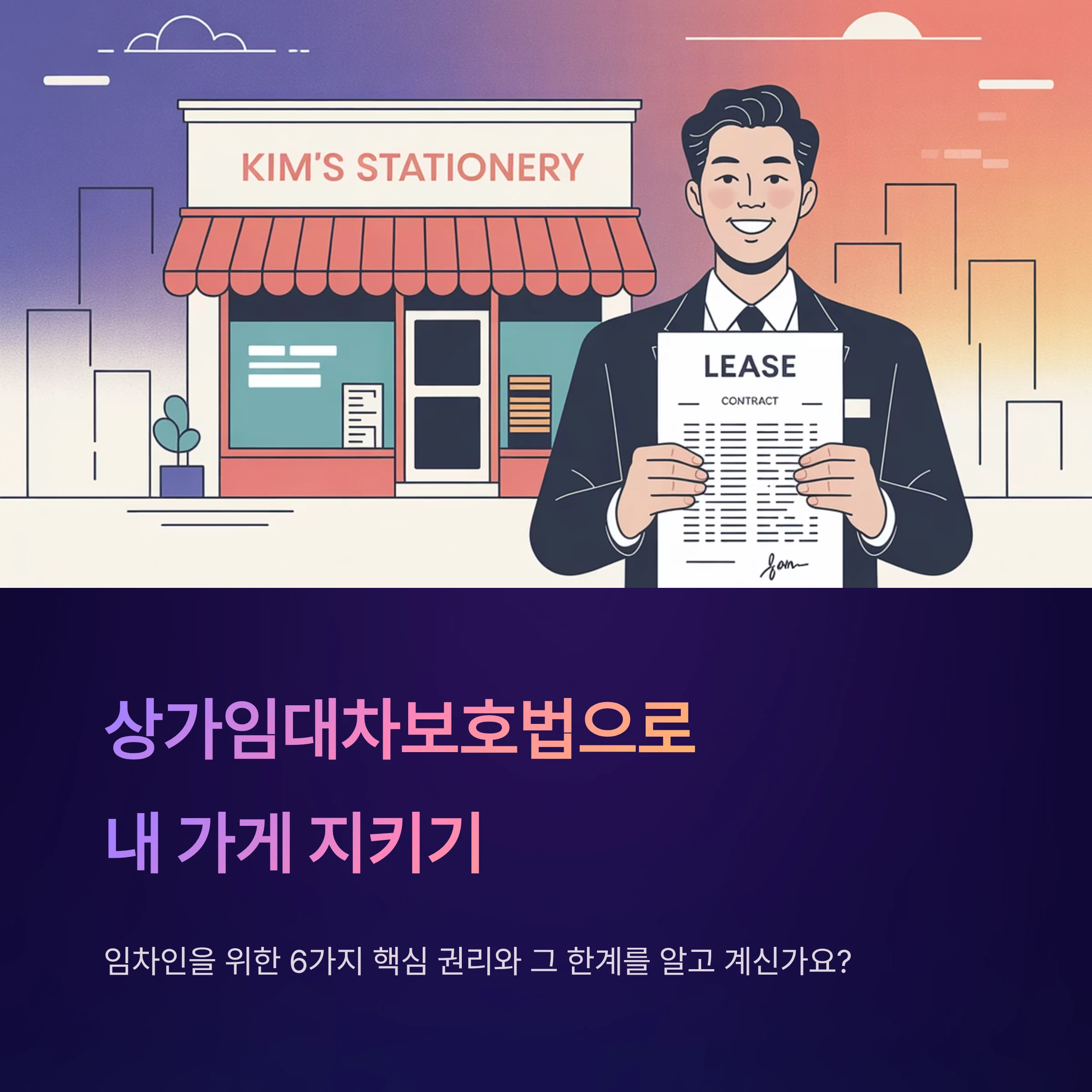 Commercial Lease Protection Act in Korea: 6 Essential Tenant Rights and Their Limitations